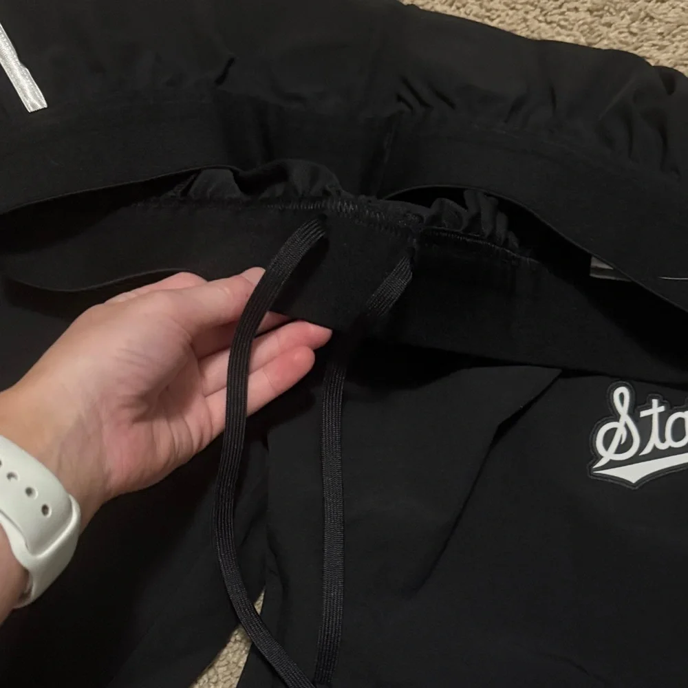 Adidas Men’s Mississippi State Black Track Pants - Picture 3 of 8